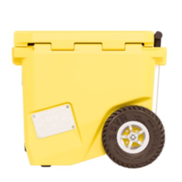 RovR RollR 45 60-Cans Yellow Wheeled Insulated Portable Cooler