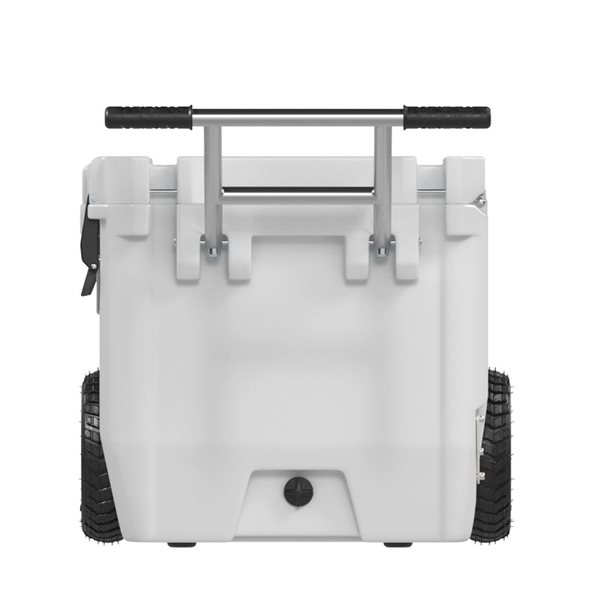 RovR RollR 60 80-Cans White Wheeled Insulated Portable Cooler