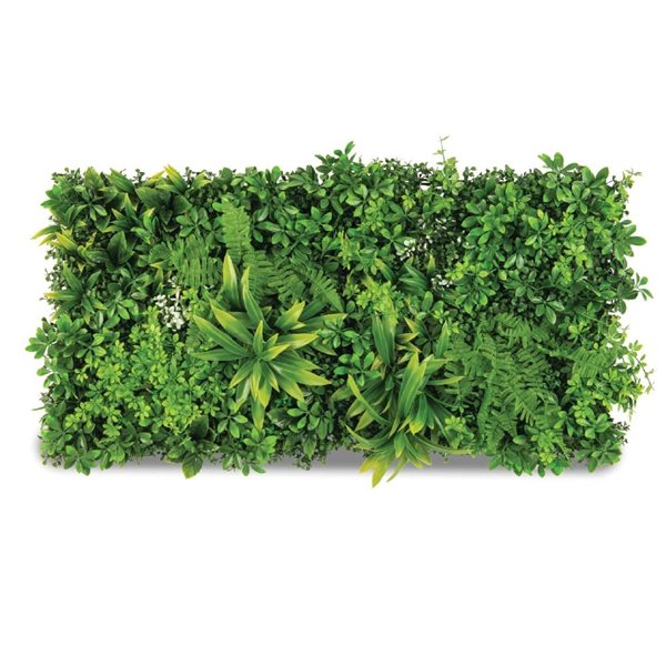 Naturae Decor Pacific Garden 20 x 40-in Green Wall Panel