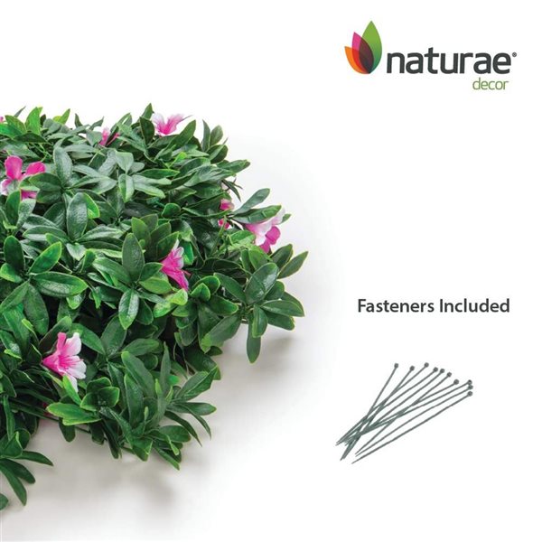 Naturae Decor Pacific Garden 20 x 40-in Green Wall Panel