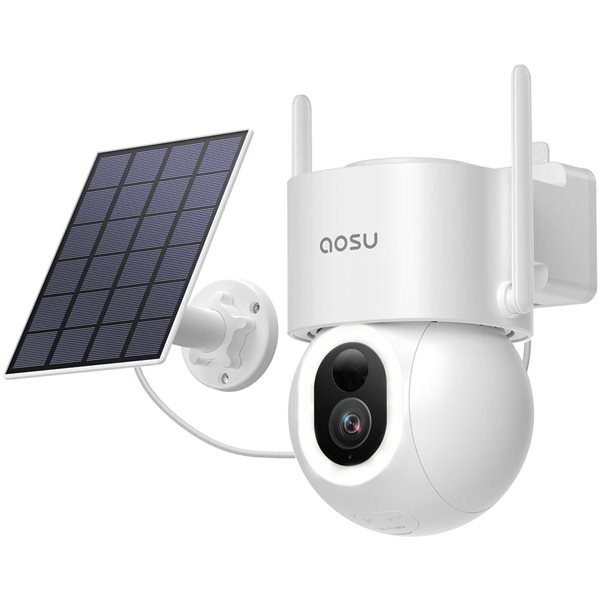 aosu D1 Max Solar Wireless Smart Outdoor Security Floodlight Camera