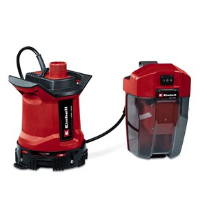 Pompe submersible sans fil Einhell pour eau propre/sale 18 V GE-DP 18/25 LL Li