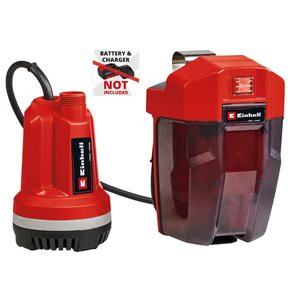 Pompe à eau propre sans fil Einhell pour baril de pluie 18 V GE-PP 18 RB Li