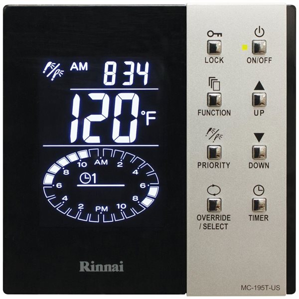 Rinnai Timer Controller for Recirculation