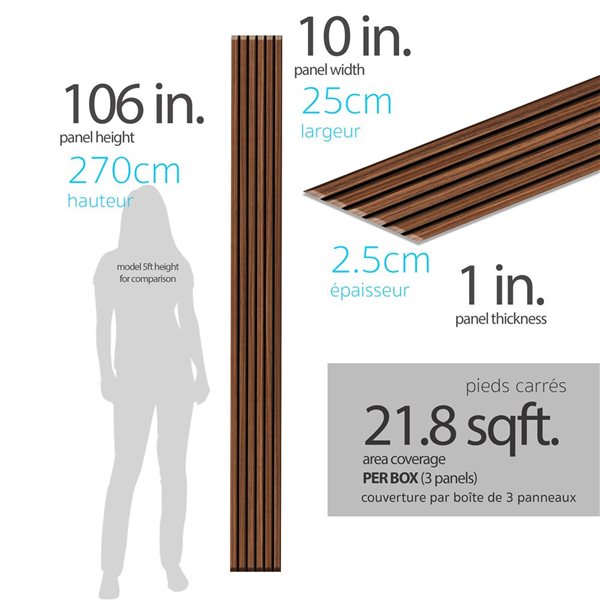 Dundee Deco 10 x 10-in Auburn Styrofoam 3D Wall Panels Sample