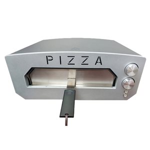 Four à pizza électrique sur table Mivitta 20 l. x 18 po p. en acier inoxydable