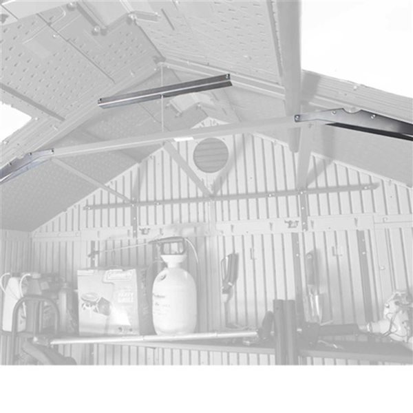 Kit de charge de neige en acier gris LIFETIME 8 pi