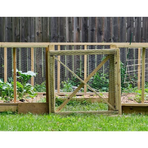 ProYard Galvanized 22-Gauge Chicken Wire 1-in x 48-in x 100-ft