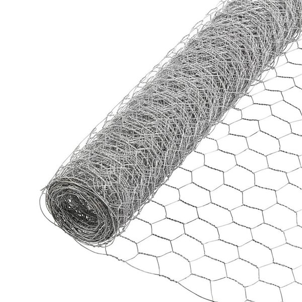 ProYard Galvanized 22-Gauge Chicken Wire 2-in x 48-in x 100-ft