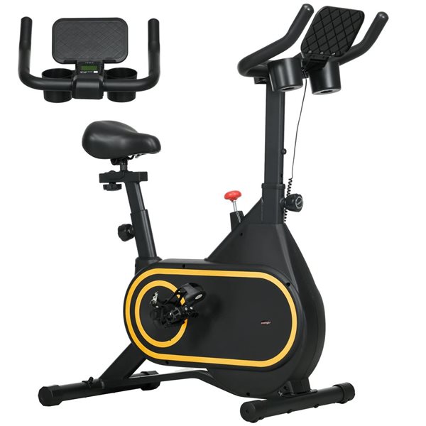 Soozier Magnetic Resistance Exercise Bike with LCD Display