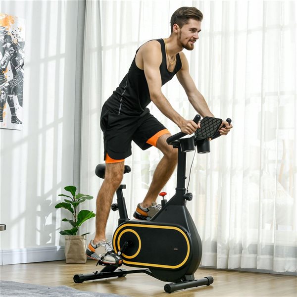 Soozier Magnetic Resistance Exercise Bike with LCD Display