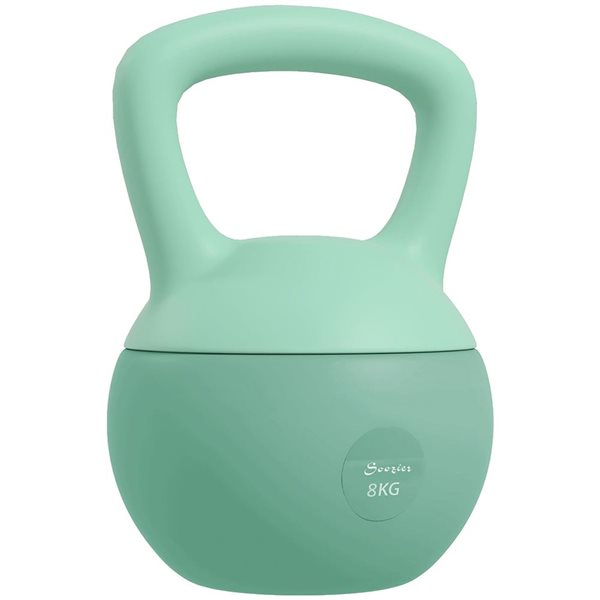 Soozier 18-lb Kettlebell for Weight Training w/ No-Slip Grip