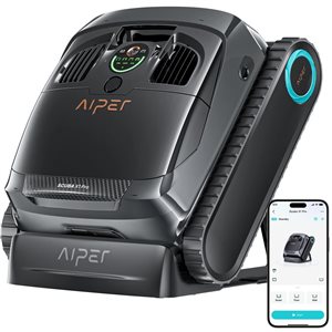 Aiper Scuba X1 Pro 8-in W Robotic Micromesh Filtration 6600-gal/h Suction Pool Vacuum