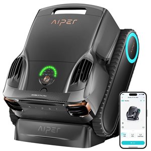 Aiper Scuba X1 Pro Max 6-in W Robotic Pool Vacuum w/ App Control