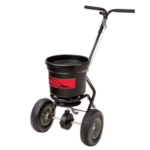 Brinly 50-lb Push Spreader for Seed, Fertilizer and More