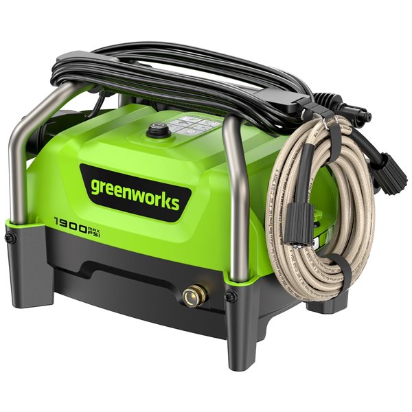Greenworks Portable Pressure Washer 13 amp 1900 PSI 1.2 gal/min