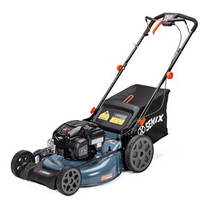 SENIX EX725 22-in 163 cc 4-Cycle 3-in-1 HW RWD Variable Speed Self-Propelled Gas Lawn Mower
