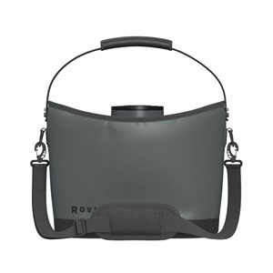 Sac glacière portatif et seau à glace isothermes IcerR KeepR RovR anthracite et capacité de 4 canettes