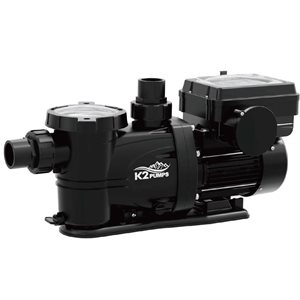 Pompe de piscine K2 PUMPS 1 HP 230 V à vitesse variable en thermoplastique