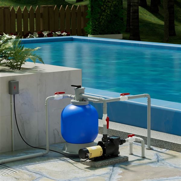K2 PUMPS 1.5-HP 230-Volt Thermoplastic In ground/Above-ground 2-Speed Pool Pump