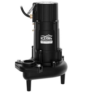 Pompe pour égout Contractor Series K2 PUMPS 1/2 HP 115 V en fonte