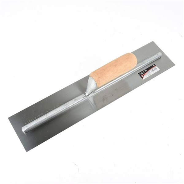 Truelle De Finition Nela Black Edition - 40,6 Cm, Acier épais, Pour Plâtre Professionnel - 5