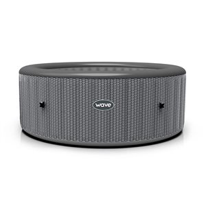 Wave ATLANTIC 6-Person 130-Jet Round Grey Rattan All Integrated Inflatable Hot Tub