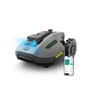 Mammotion Yuka Mini 800 Robot Lawn Mower Max 0.3 Acre w/ 4G + AI Obstacle Avoidance and Dual Cutting Discs