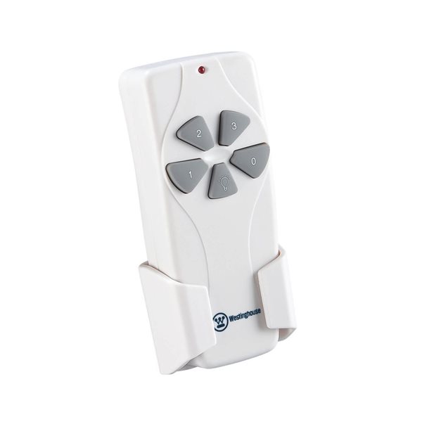 Westinghouse Ceiling Fan and Light Remote Control - 3 Speeds and Light Dimmer