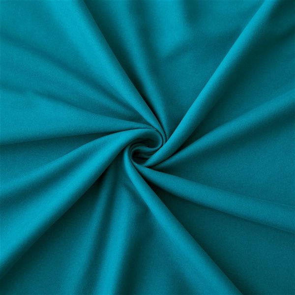 Marina Decoration 4-Piece 600-Thread Cotton/Polyester King Bed Sheet Set - Solid Teal