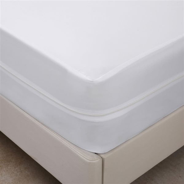Marina Decoration Waterproof Polyester Mattress Cover with Zipper, King Size