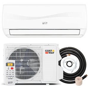 Costway 9,000-BTU Mini Split Air Conditioner & Heater with 0.75 Ton Pre-Charged Heat Pump