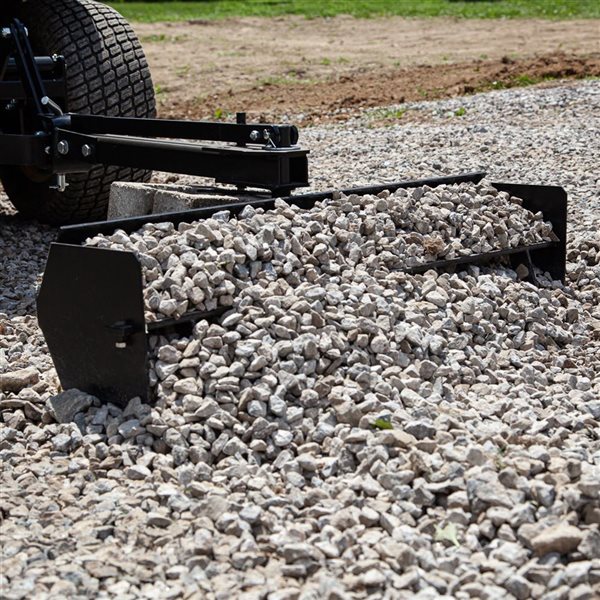 Brinly 38-in Sleeve Hitch Box Scraper