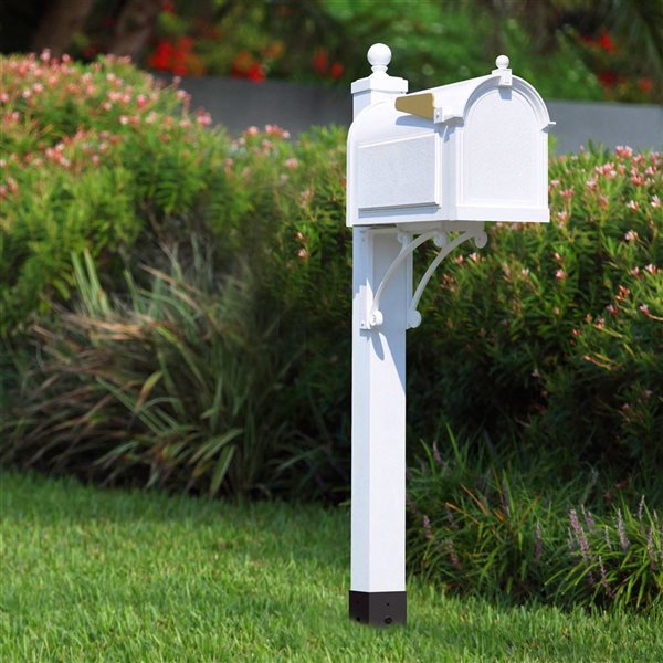 Nuvo Iron 30-in Yard Spike for 3 1/2 x 3 1/2-in Wood Post - Black - 3/Pk