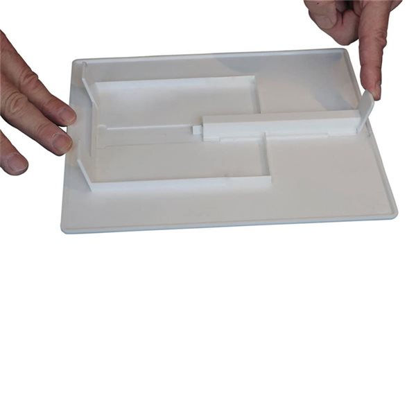 Aqua Dynamic Access Panel 10 x 10-in - White