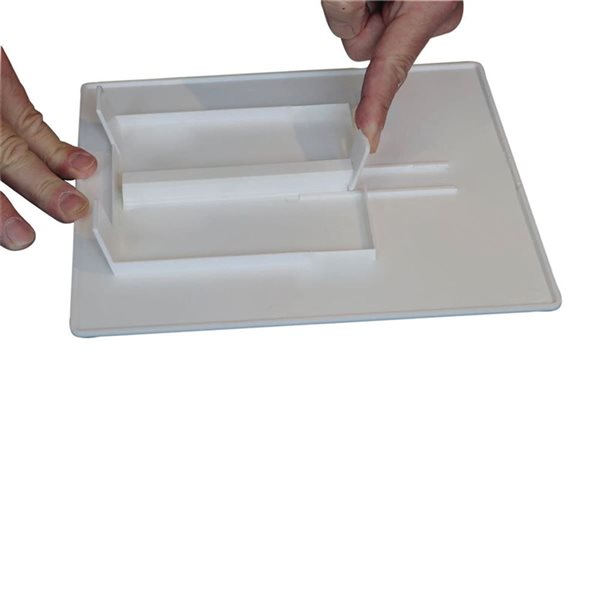 Aqua Dynamic Access Panel 14 x 14-in - White
