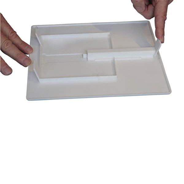 Aqua Dynamic Access Panel 14 x 14-in - White