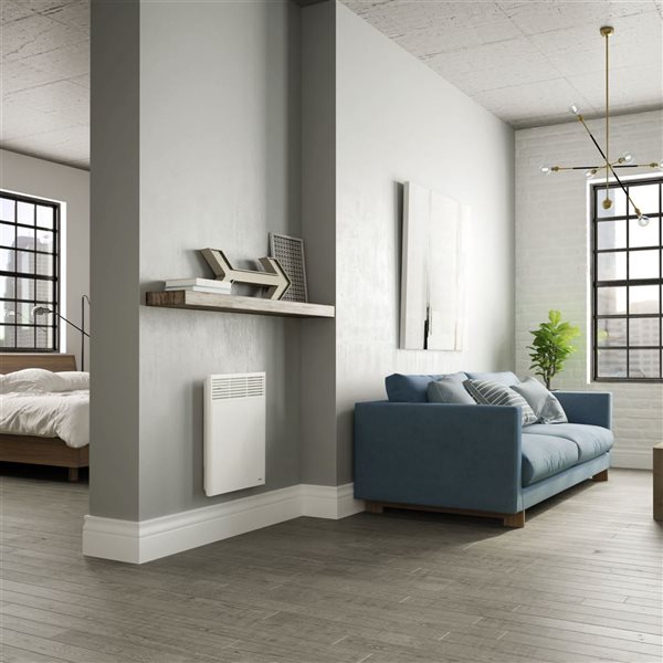 Stelpro Orleans 1000 W - 240 V 18 L x 28-in H White High-End Convector without Thermostat