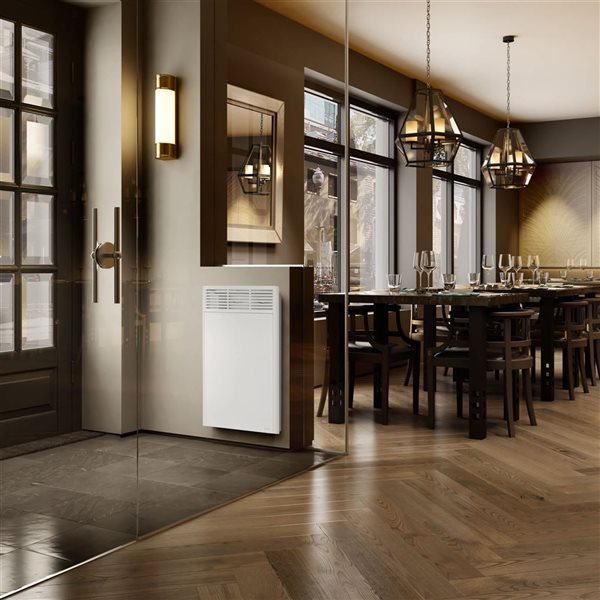 Stelpro Orleans 1000 W - 240 V 18 L x 28-in H White High-End Convector without Thermostat