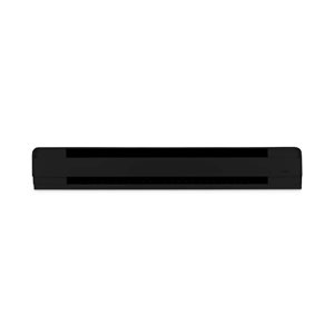 Stelpro Brava 1250 W 57.25-in L Black Electric Baseboard - 125-ft² Heated Area