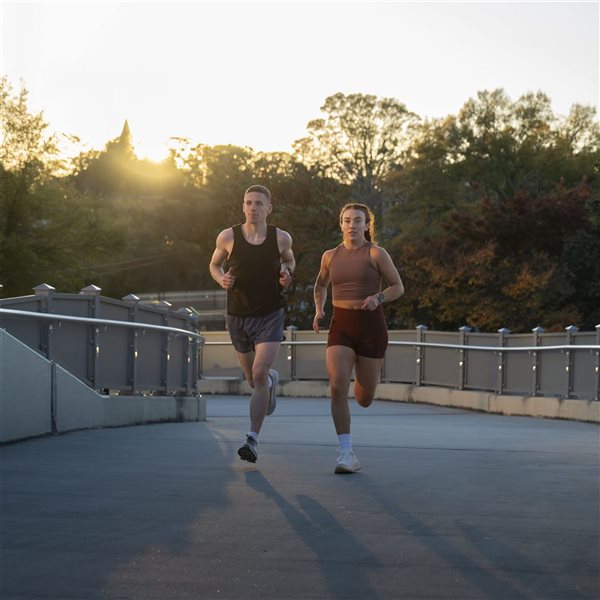 Garmin Forerunner 570 GPS Smartwatch 47-mm - Slate Grey Aluminum Bezel and Translucent Black/Black Band