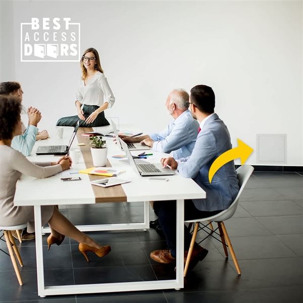 Best Access Doors 16 x 16-in Aluminum Insulated Access Panel w/ Neoprene Gasket 