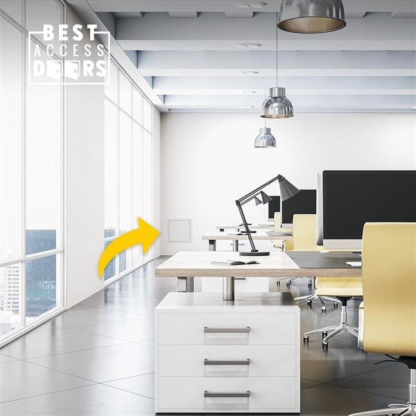 Best Access Doors 16 x 16-in Aluminum Insulated Access Panel w/ Neoprene Gasket 