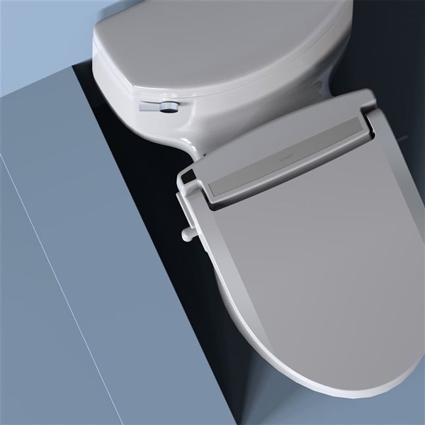 Brondell Swash DR802 Advanced Bidet Toilet Seat w/ Remote Control - Round