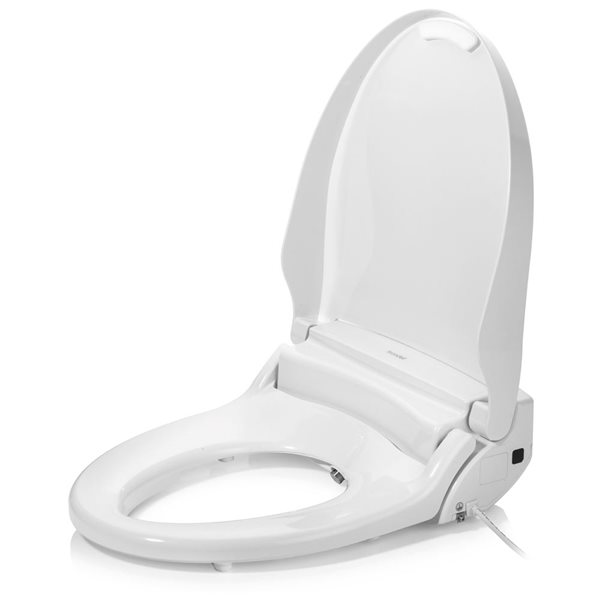 Brondell Swash DR802 Advanced Bidet Toilet Seat w/ Remote Control - Round
