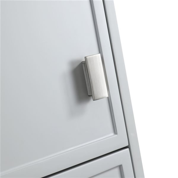 GEF Colt Bathroom Linen Cabinet - Hampton Grey
