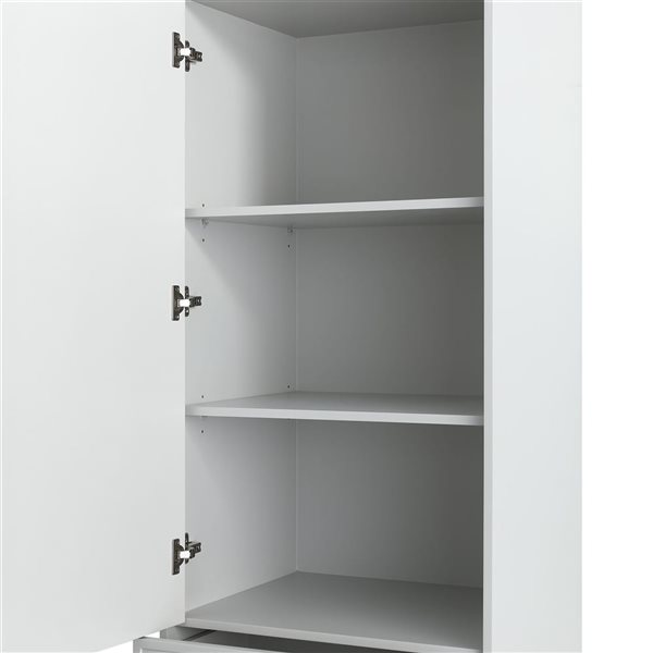 GEF Colt Bathroom Linen Cabinet - Hampton Grey