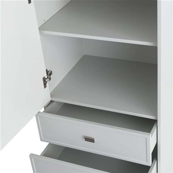 GEF Colt Bathroom Linen Cabinet - Hampton Grey