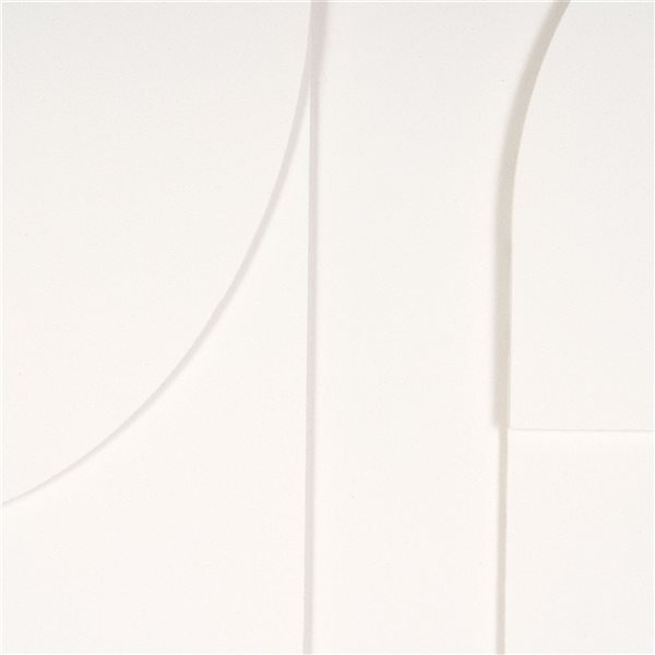 Gild Design House Sonata I 22 x 30-in Cream Modern Abstract Geometric Pattern Shadow Box