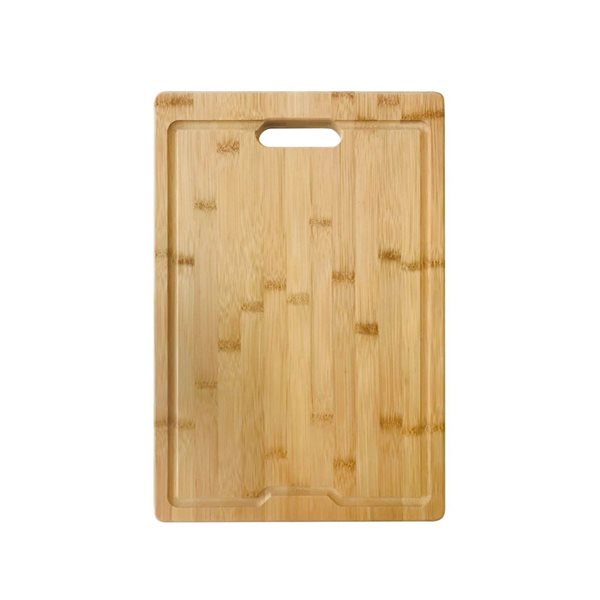 Stylish 15 L x 11-in W Bamboo Workstation Cutting Board